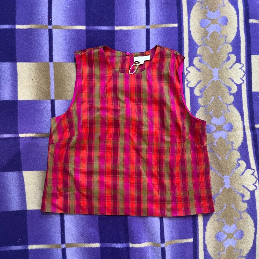 ANN MASHBURN Gia shell top